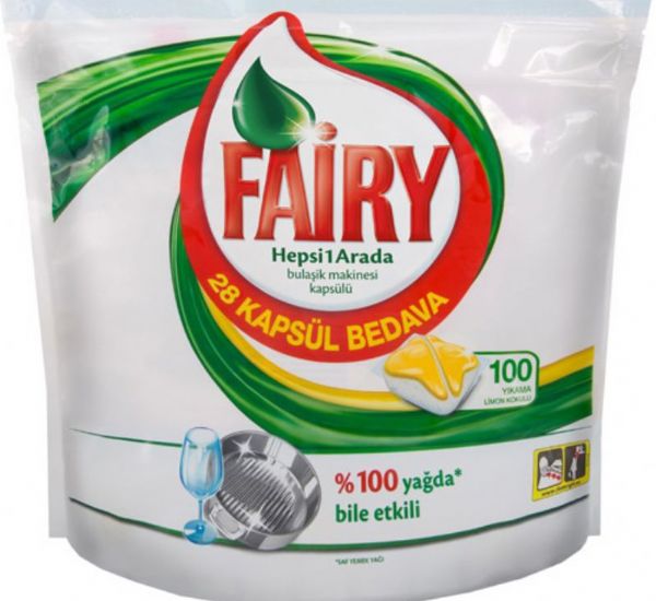 Fairy Bulaşık Makinesi Kapsülü 100 lü